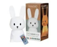 INNOGIO Silikonowa lampka GIOrabbit Midi - 1360154 - zdjęcie 2